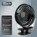 مینی پنکه شارژی گیره دار - تصویر 3