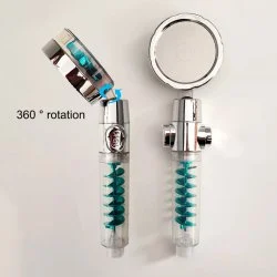 سردوش حمام افزایش فشار آب دو مرحله ای Twin Turbo 2024