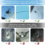 با استفاده از چسب ترمیم ترک شیشه می‌توانید به‌راحتی ترک‌های شیشه را خودتان ترمیم کنید.